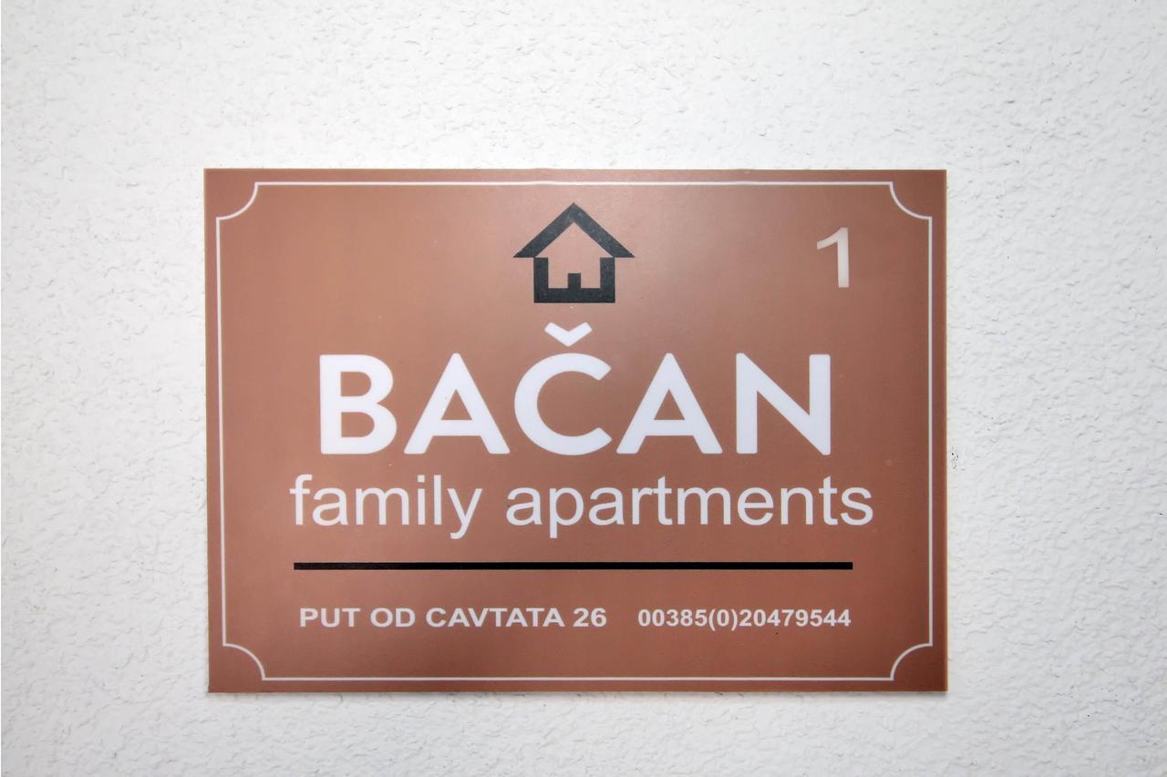 Bacan Family Apartments Cavtat Eksteriør billede